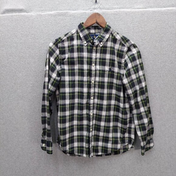 Polo Ralph Lauren Other - Polo Ralph Lauren Big Boys Plaid Cotton Poplin Shirt (Size Lg 14/16)